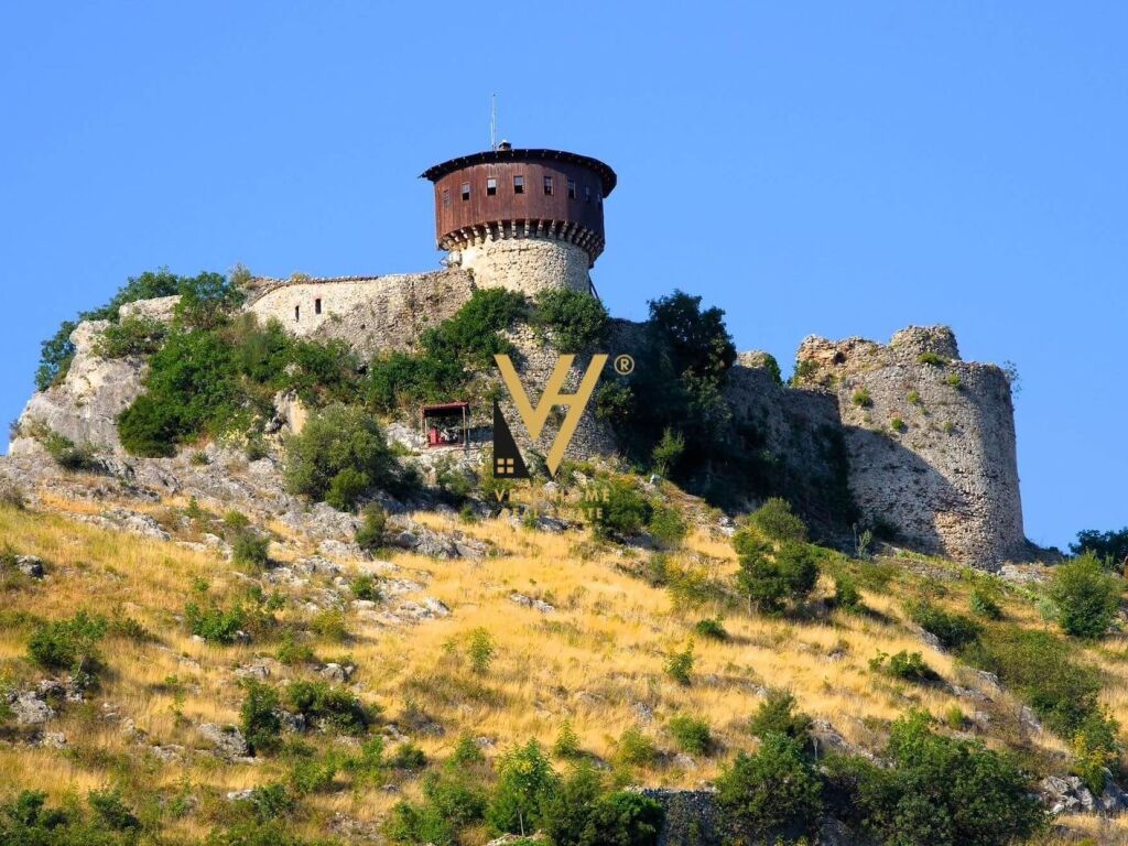 Shitet Toke+Shtepi ne Petrele 1.2000 m2
