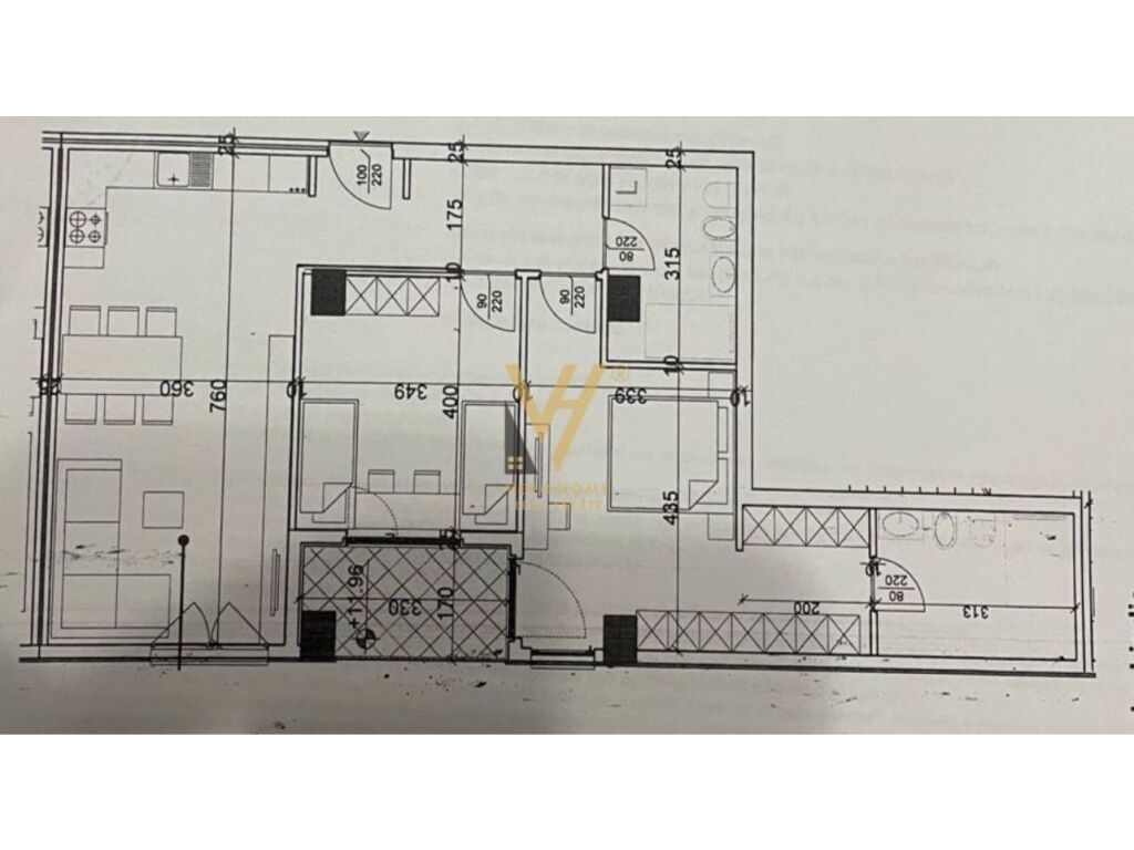 Shitet Apartament 2+1+2 te Rruga Dritan Hoxha 121 m2