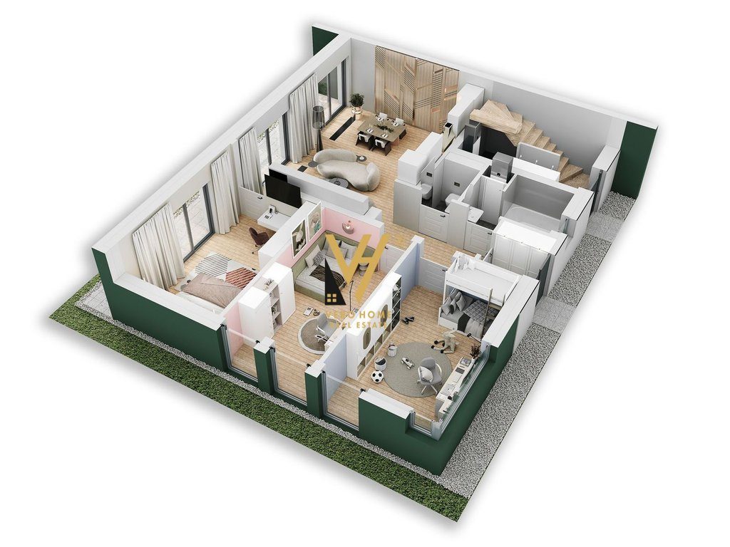 JEPET APARTAMENT 2+1+BLK ME QERA RRUGA E BOGDANEVE 1.000 EURO