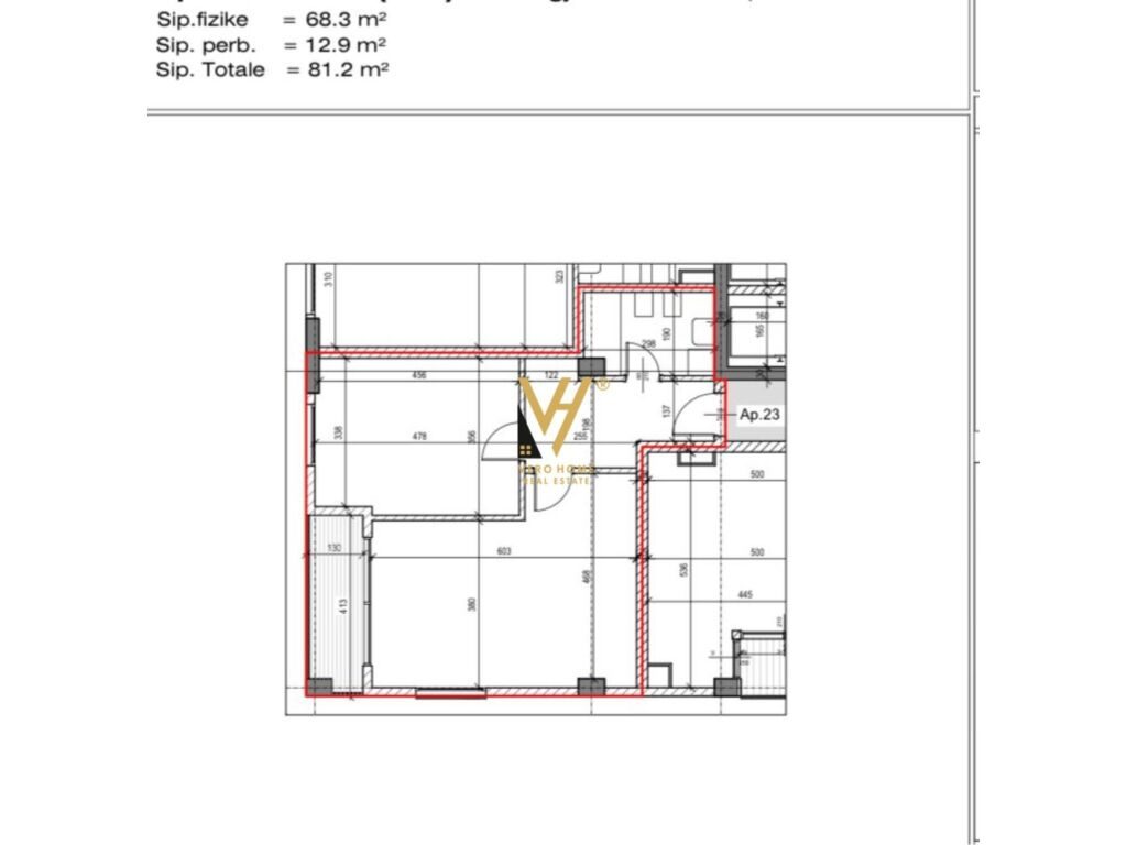 Shitet Apartament 1+1 te Pazari i Ri 81 m2