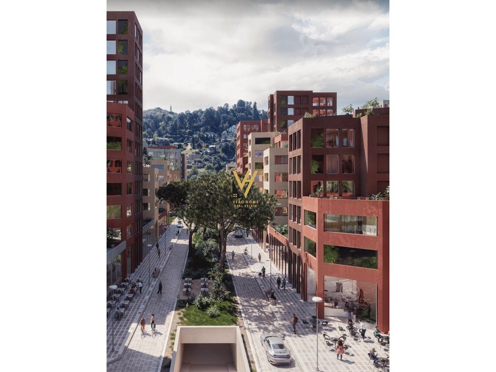 SHITET APARTAMENT 2+1+2+BLK NE ASTIR, RIVER PARK 120.300 EURO