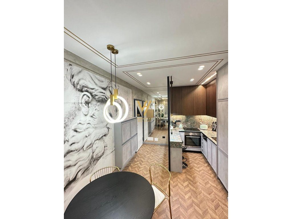 JEPET APARTAMENT 1+1+BLK ME QERA TE GARDEN BUILDING 1.100 EURO 2