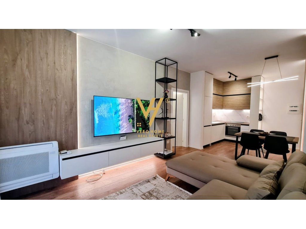 JEPET APARTAMENT 1+1+BLK ME QERA TE GARDEN BUILDING 850 EURO 2