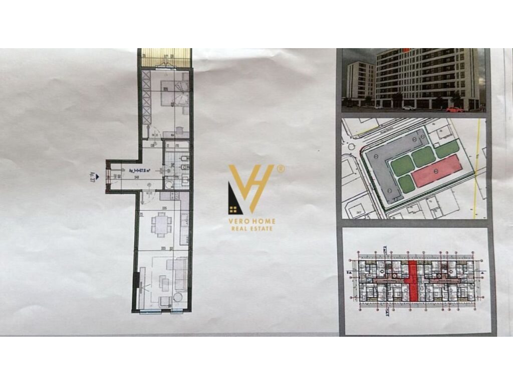 Shitet Apartament 1+1+ballkon ne Kamez 78 m2
