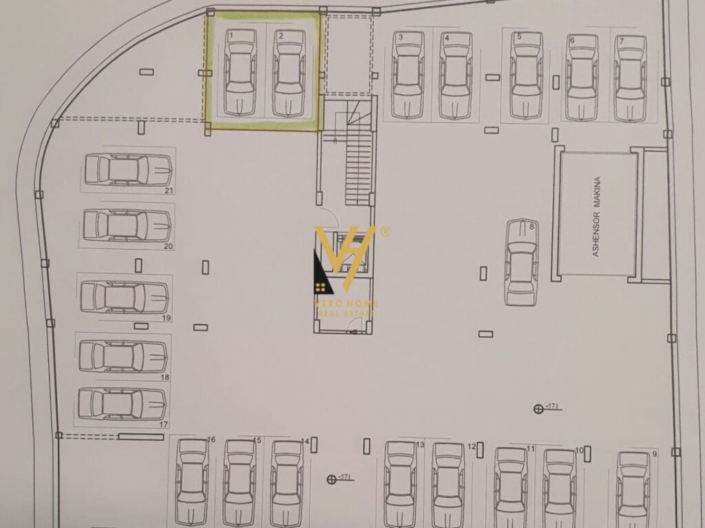 Shitet Apartament 3+1+2+ballkon te Residenca Altea , Sauk i Ri 167 m2 1