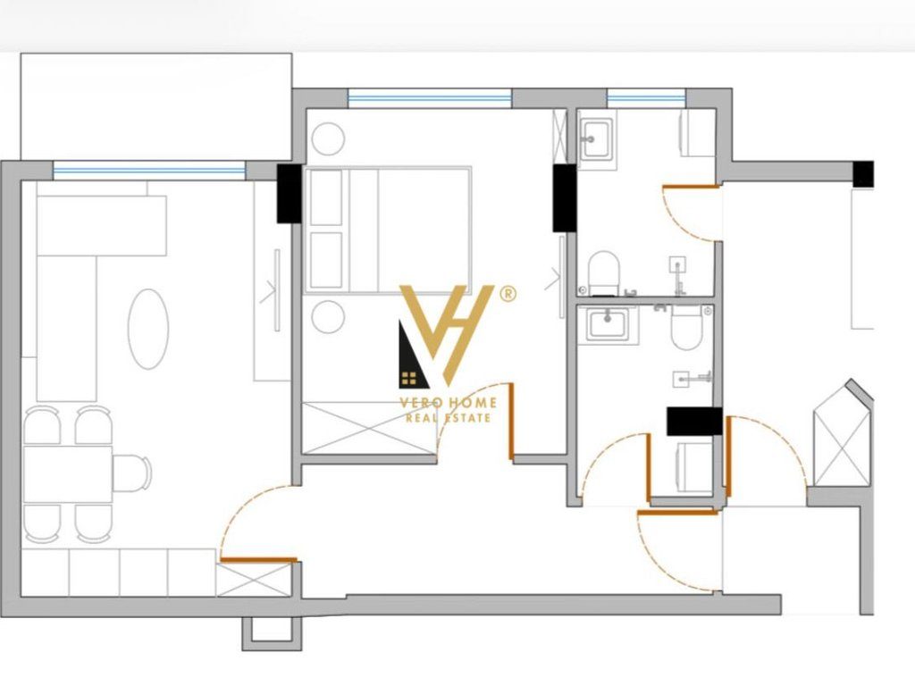 SHITET APARTAMENT 1+1 TE KIKA 1, KOMUNA E PARISIT 180.000 EURO 4