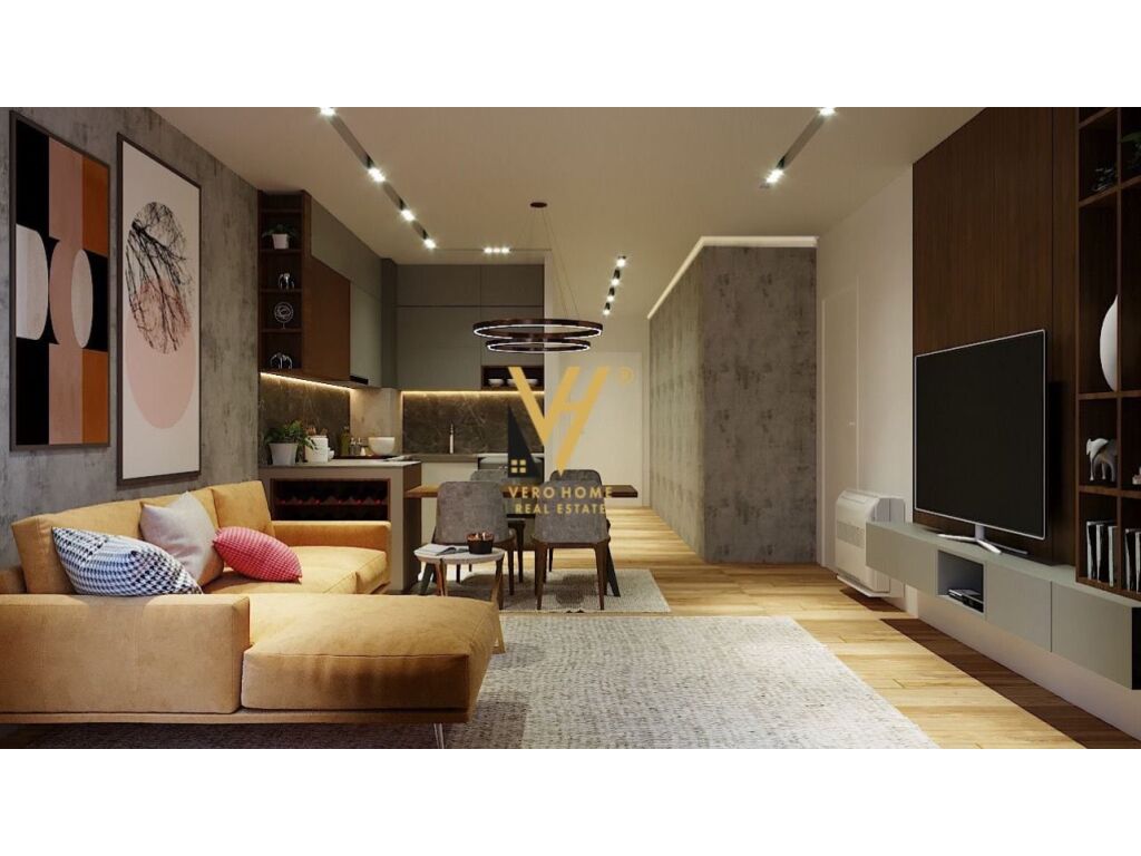 Jepet Apartament 1+1+ballkon me qera te Stacioni i Trenit 75 m2 1