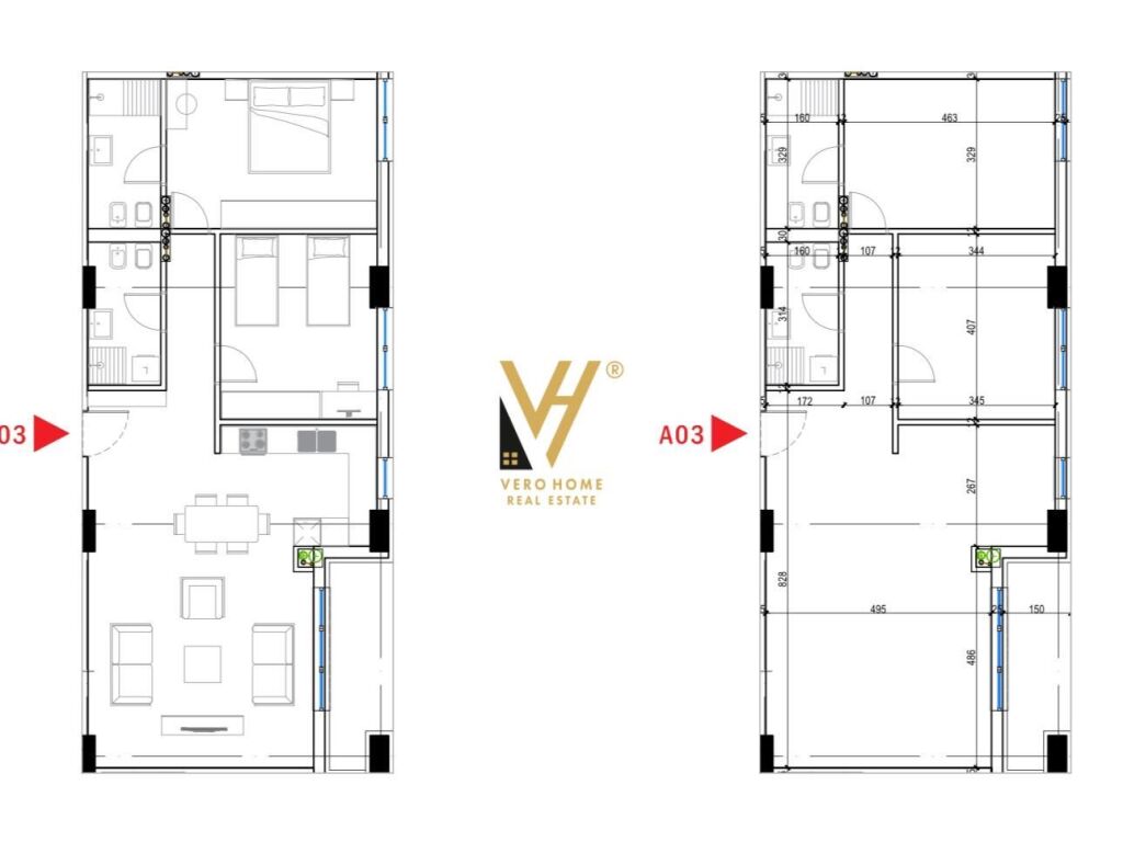Shitet Apartament 2+1+2+ballkon te Bulevardi i Ri 121 m2