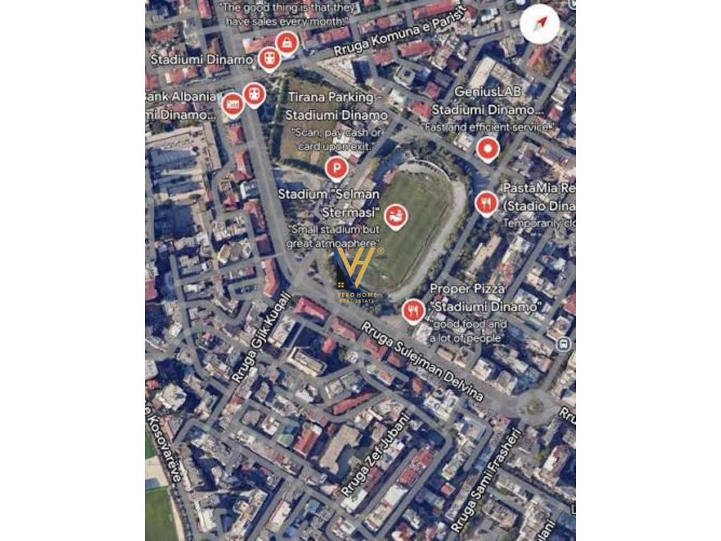 JEPET DYQAN 70 M2 ME QIRA TE STADIUMI DINAMO 2.500 EURO
