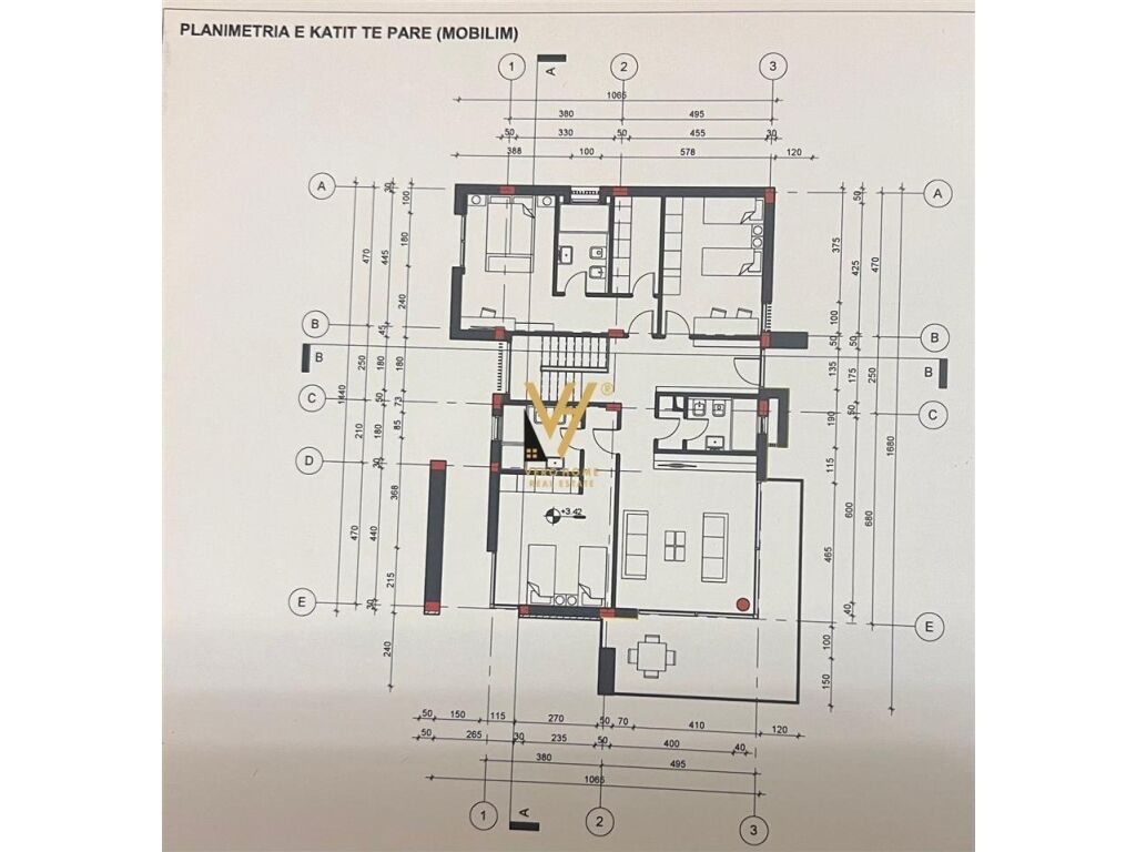 Shitet Vile dy kateshe te Liqeni i Farkes 1320 m2 3