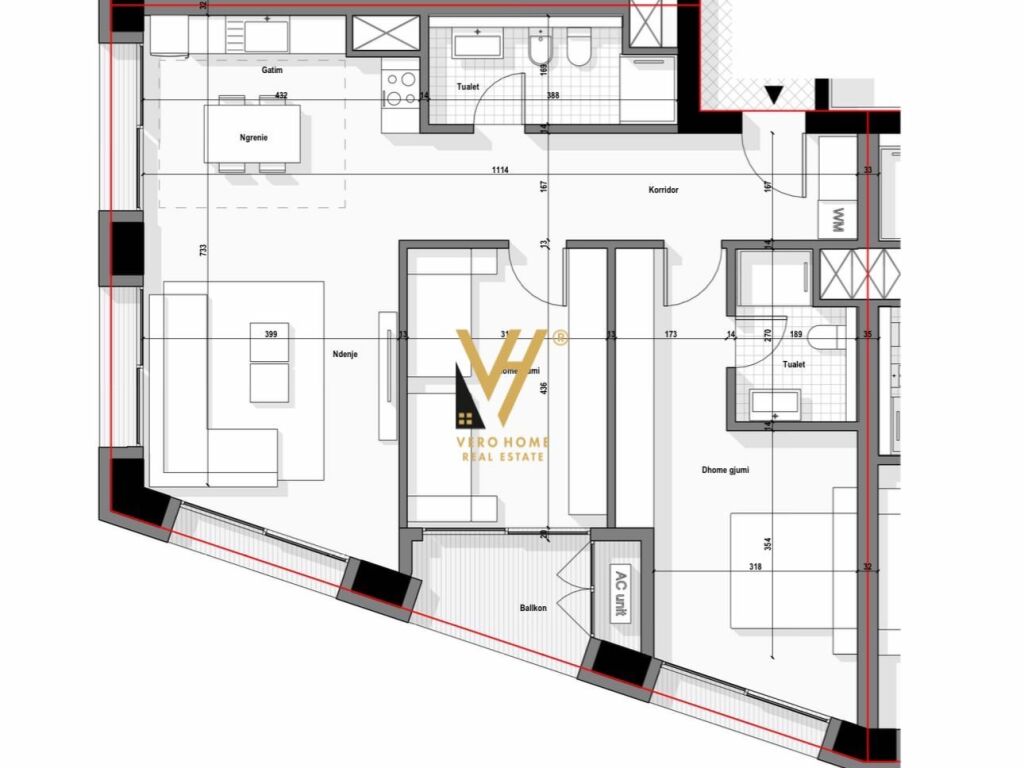 Okazion Shitet Apartament 2+1+ballkon te Tirana Bulevard 141 m2 1