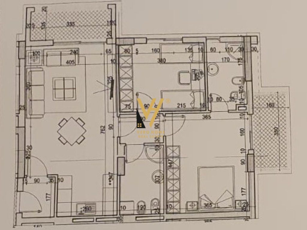 SHITET APARTAMENT 2+1+BLK TE UNAZA E RE 142.000 EURO
