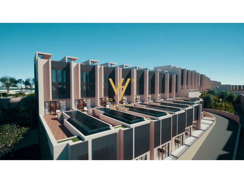 Shitet Vile tre Kateshe te Swan Residence , Liqeni i Farkes 214 m2 1