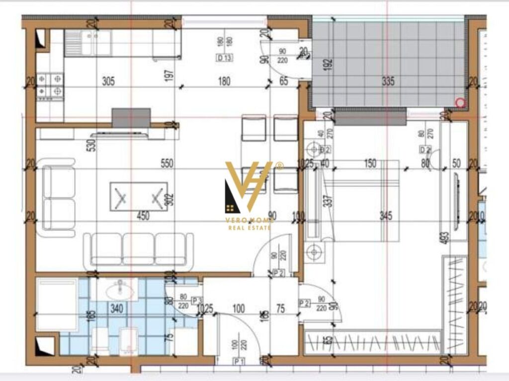 Shitet apartament 1+1+ballkon te Rruga Ali Shefqeti, Shkoze 76 m2