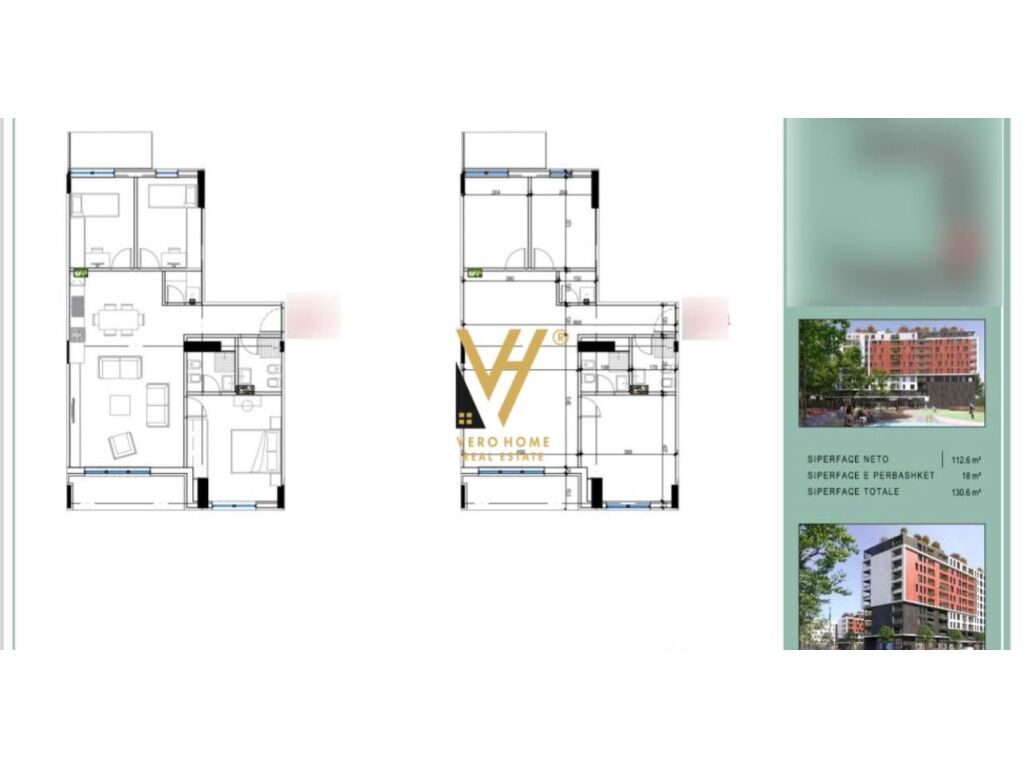 Shitet Apartament 3+1+2+ballkon te Bulevardi i Ri 130 m2