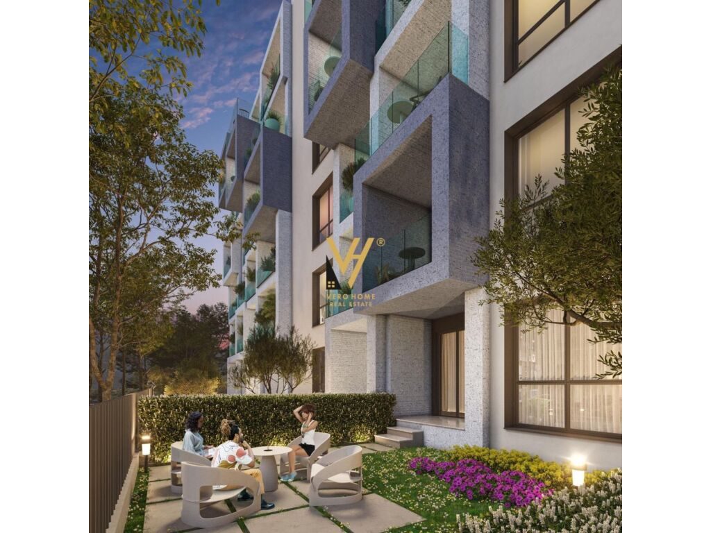 Shitet Apartament 1+1+ballkon ne Golem , Kompleksi South Shore Rezidence 65 m2 1