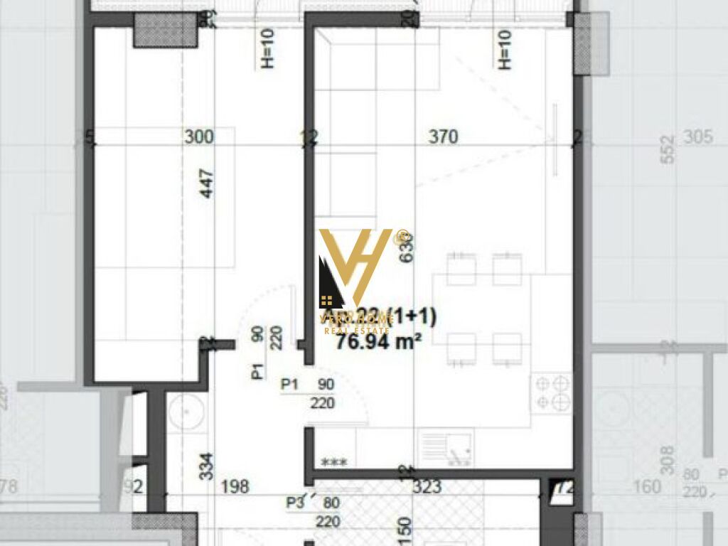 SHITET APARTAMENT 1+1 TE FUSHA AVIACIONIT 107.800 EURO