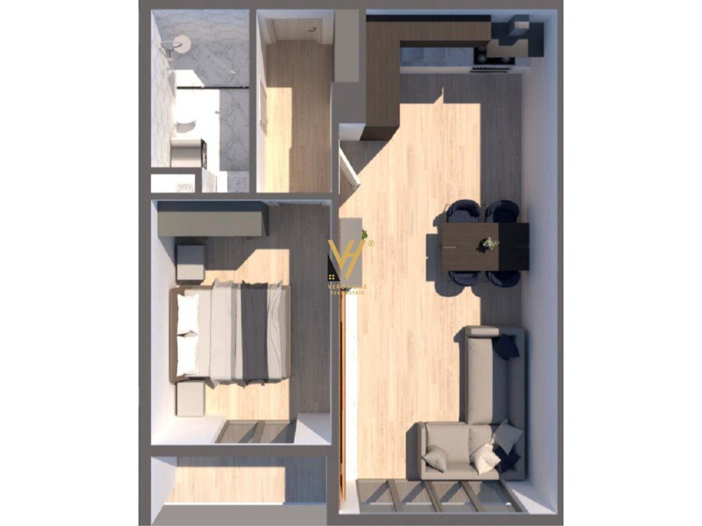 SHITET APARTAMENT 1+1 TE UNITED TOWERS, KOMUNA E PARISIT 190.500 EURO 2