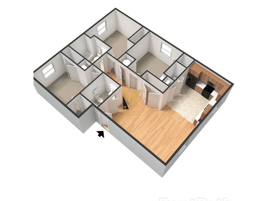 SHITET APARTAMENT 2+1+BLK TE KTHESA E KAMZES 150.000 EURO