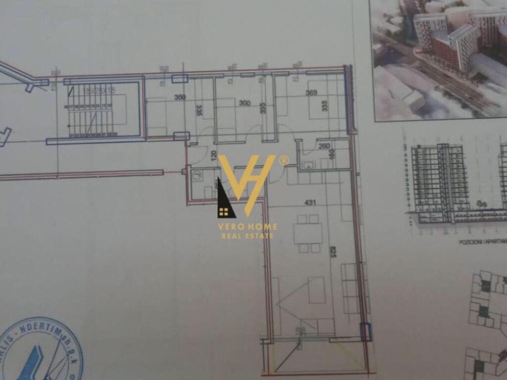 Jepet Zyre me qera te Kompleksi Arlis, Rruga e Dibres 122 m2