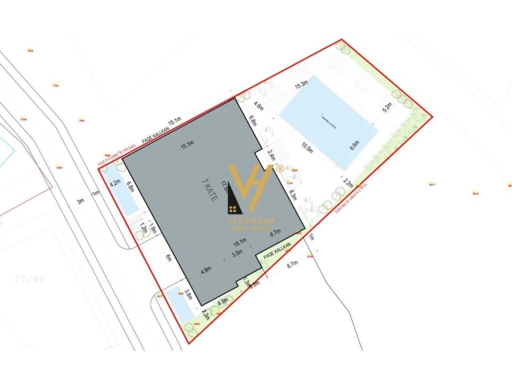 Shitet Apartament 2+1+2 ne Sarande 100 m2