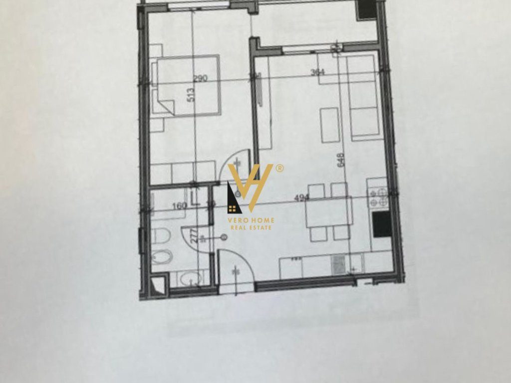 SHITET APARTAMENT 1+1+BLK NE PASKUQAN, REZ. ALUNA 88.000 EURO 3