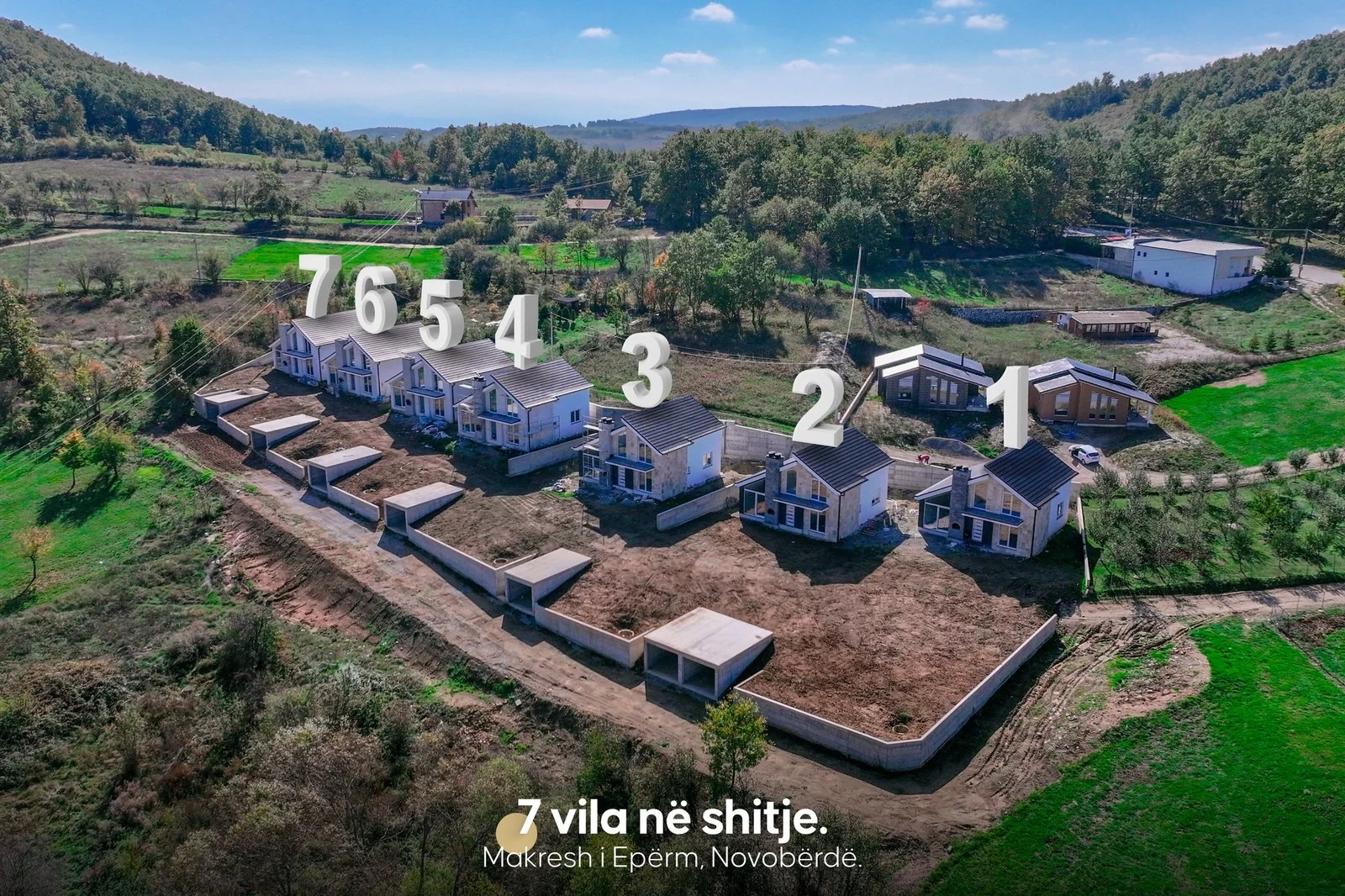 7 vila në shitje!