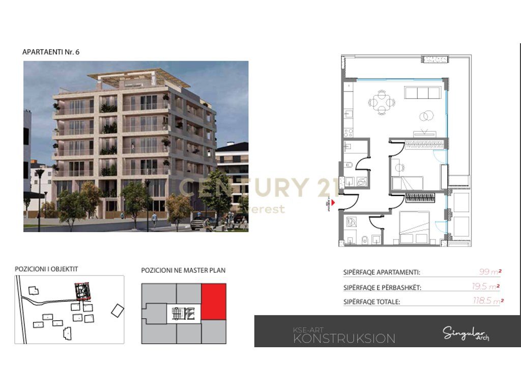 RADHIME, APARTMENT 2+1+PARKING