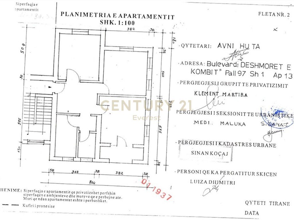 BLV. ZOGU I PARE, SELLING 2 APARTMENTS 2+1! 4
