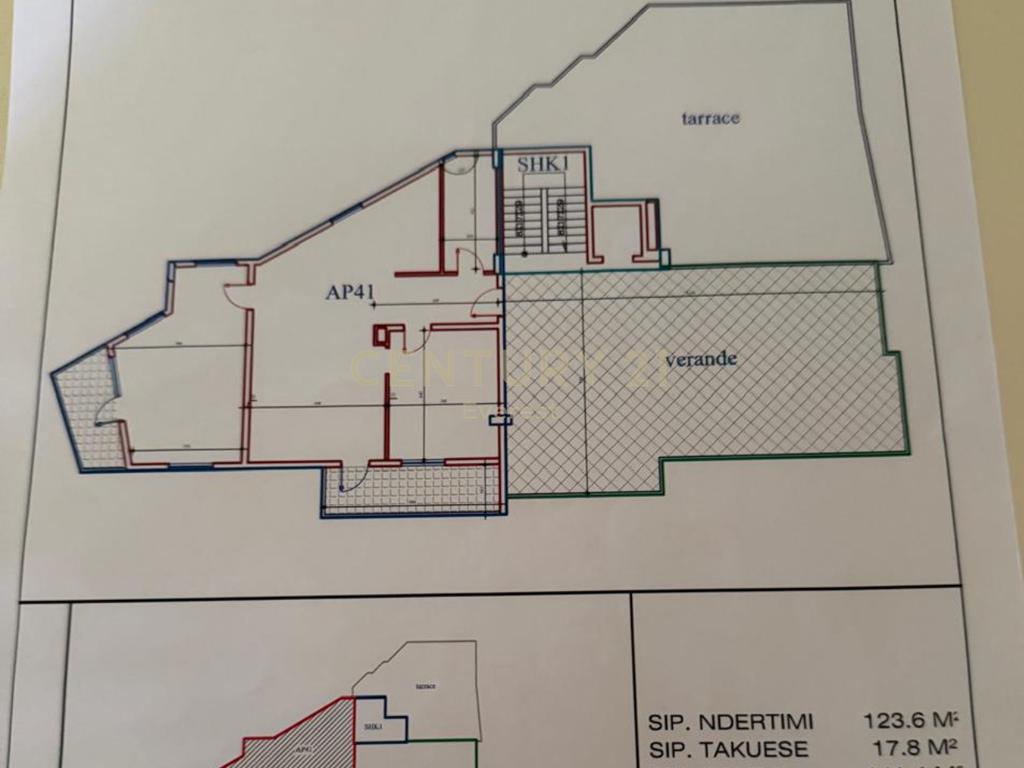 FRESK, 2+1 APARTMENT WITH VERANDA FOR SALE