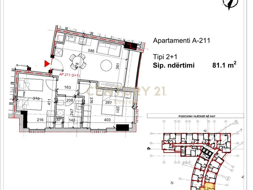 BARDHYL STREET – APARTMENT FOR SALE 2+1 2