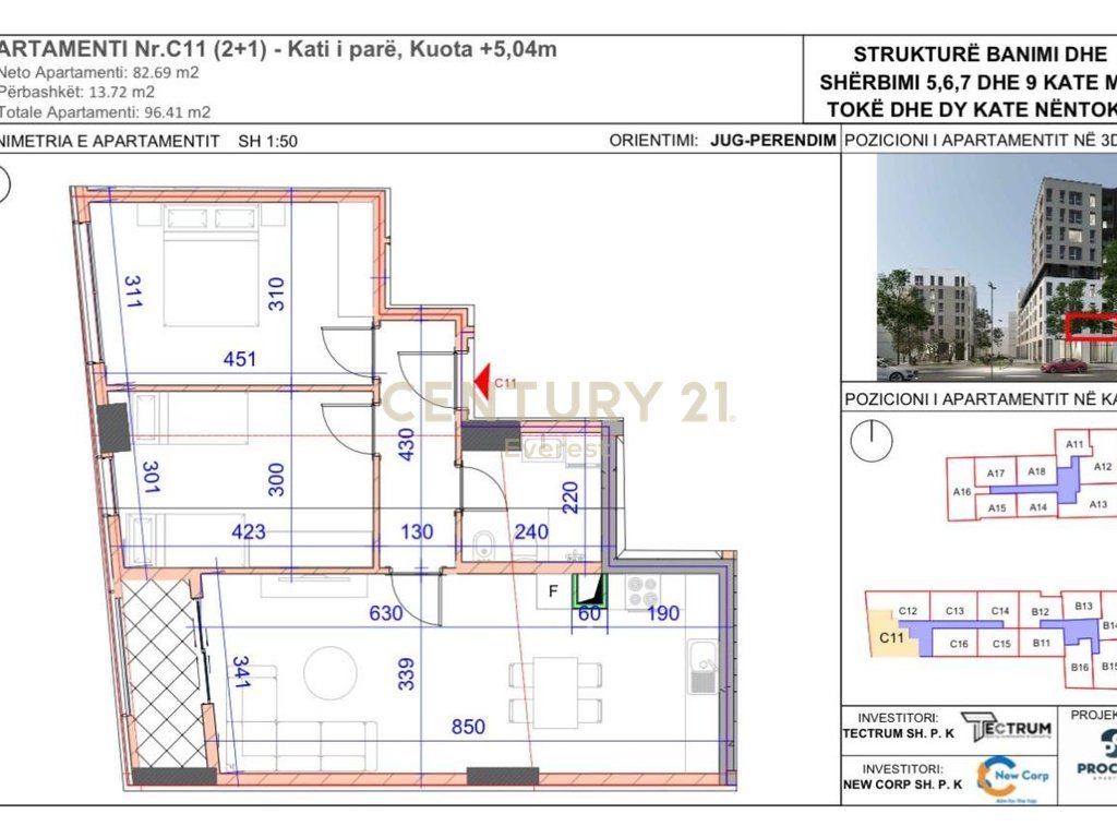 JORDAN MISJA STREET, 2+1 APARTMENT FOR SALE 1