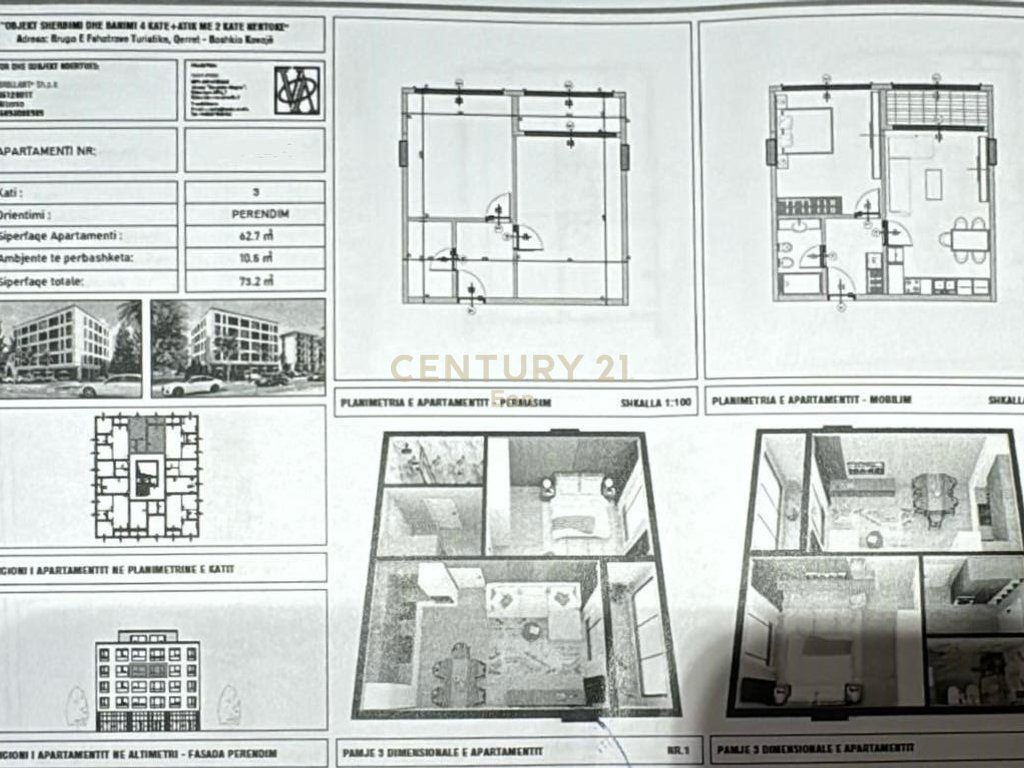 SHESIM APARTAMENT 1+1 OBJEKTI 1 TEK PALM PARADISE, QERRET ! 4