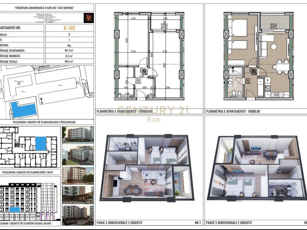 EXLUZIVE SHITET APARTAMENT 1+1 TEK VM REZIDENCE ,NE GOLEM!