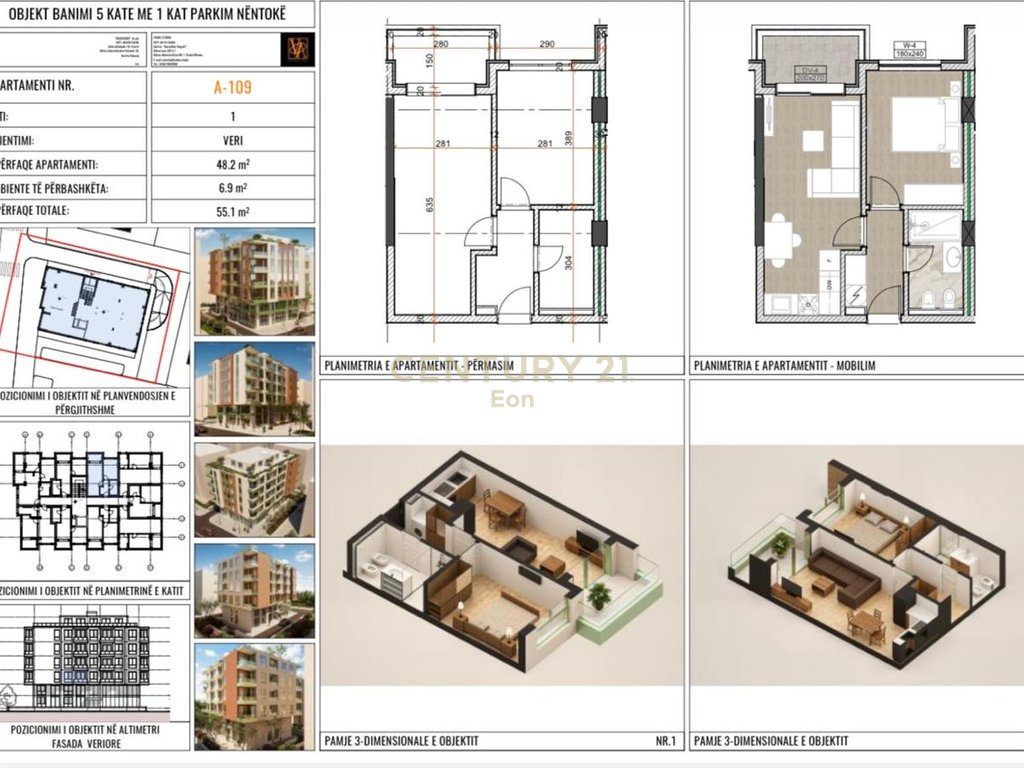 GIOIA RESIDENCE MUNDESI PAGESE ME KESTE , SHITET APARTAMENT 1+1 !