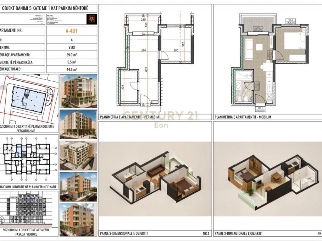 GIOIA RESIDENCE MUNDESI PAGESE ME KESTE , SHITET APARTAMENT 1+1 ! 2