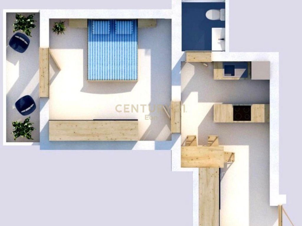 1+1 apartment në shitje në Plepa 2