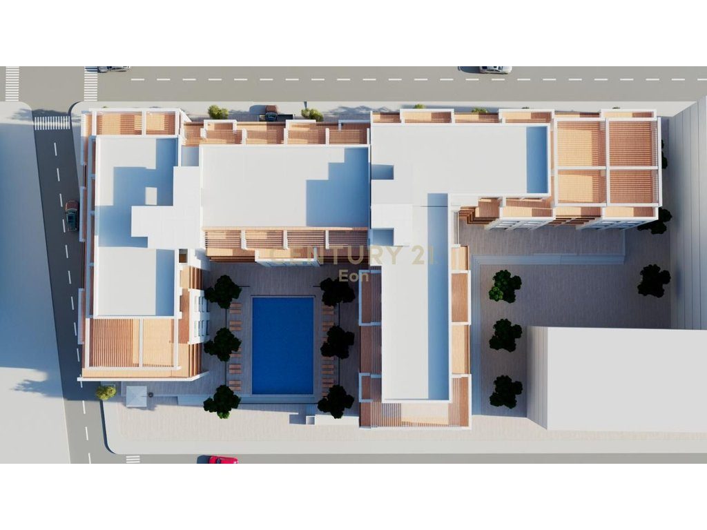 Apartament 1+1 Me Pamje Pishine Për Shitje në Golem, Durrës - 97,800€ | 64.45 m² 2