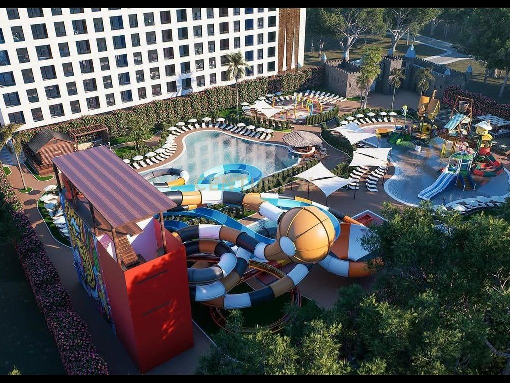 SHITEN APARTMENTE 1+1/ 2+1 PAGESE ME KESTE , TEK V.M RESORT NE GOLEM !! 3