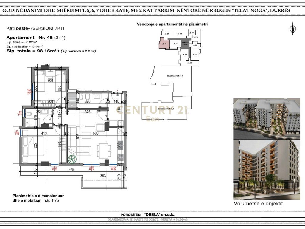 Apartament 1+1 Për Shitje në Spitali, Durrës | WEST RESIDENCE !