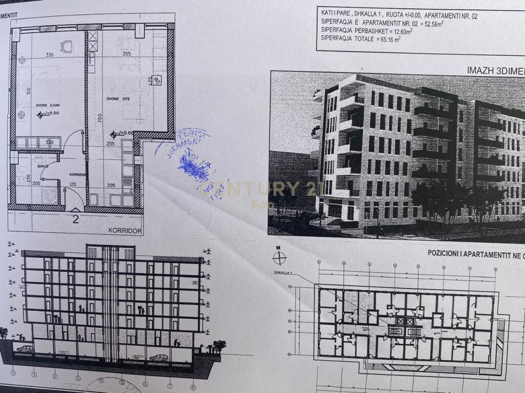 SHITET APARTAMENT 1+1 NE GOLEM!