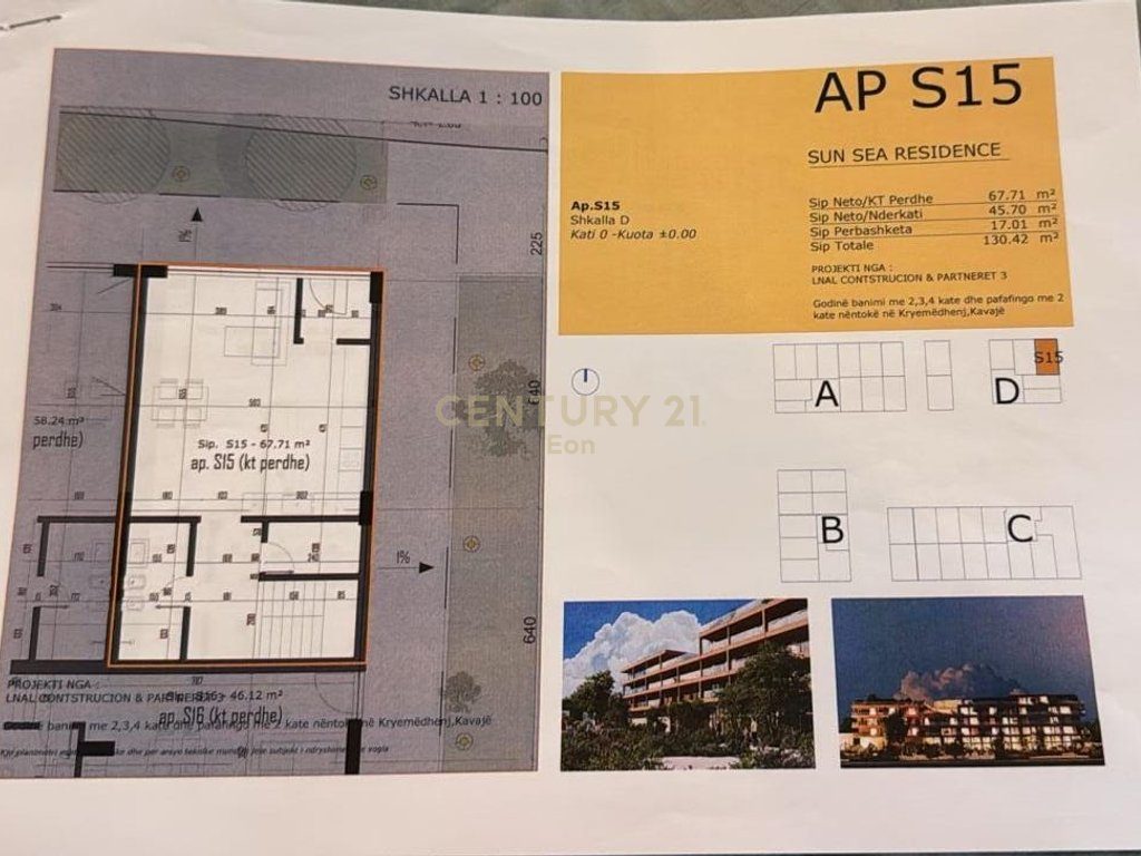 SHITET DUPLEX NE REZIDENCEN ME TE RE NE GOLEM, SUN SEA RESIDENCE !!