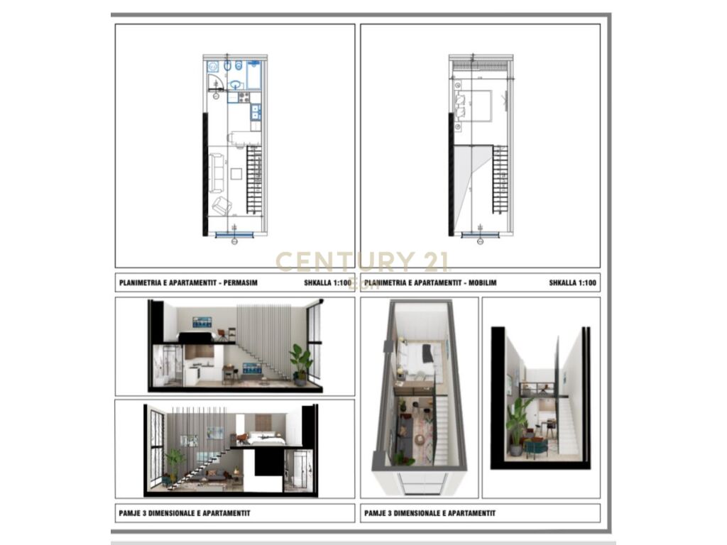 SHITET DUPLEX 1+1 NE GOLEM, "V.M RESIDENCE" ,MUNDESI PAGESE ME KESTE PER 2 VITE !