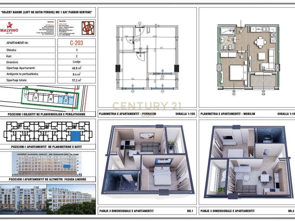 LA MER RESIDENCE NE GOLEM SHITET APARTAMENT 1+1 ! 2