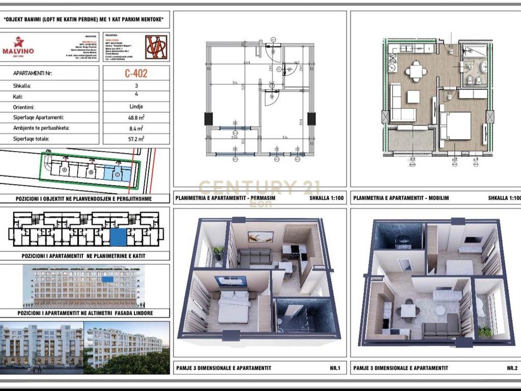 LA MER RESIDENCE NE GOLEM SHITET APARTAMENT 1+1 ! 2