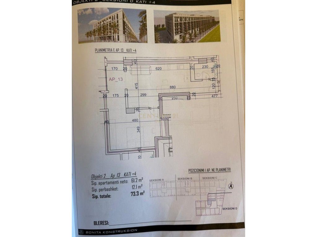SHESIM APARTAMENT 1+1 TEK KOMPLEKSI VIENA MUNDESI PAGESE ME KESTE!
