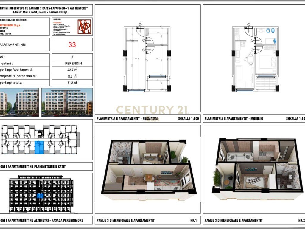 SHESIM APARTAMENT 1+1 LIBURNA REZIDENCE NE GOLEM ! 3