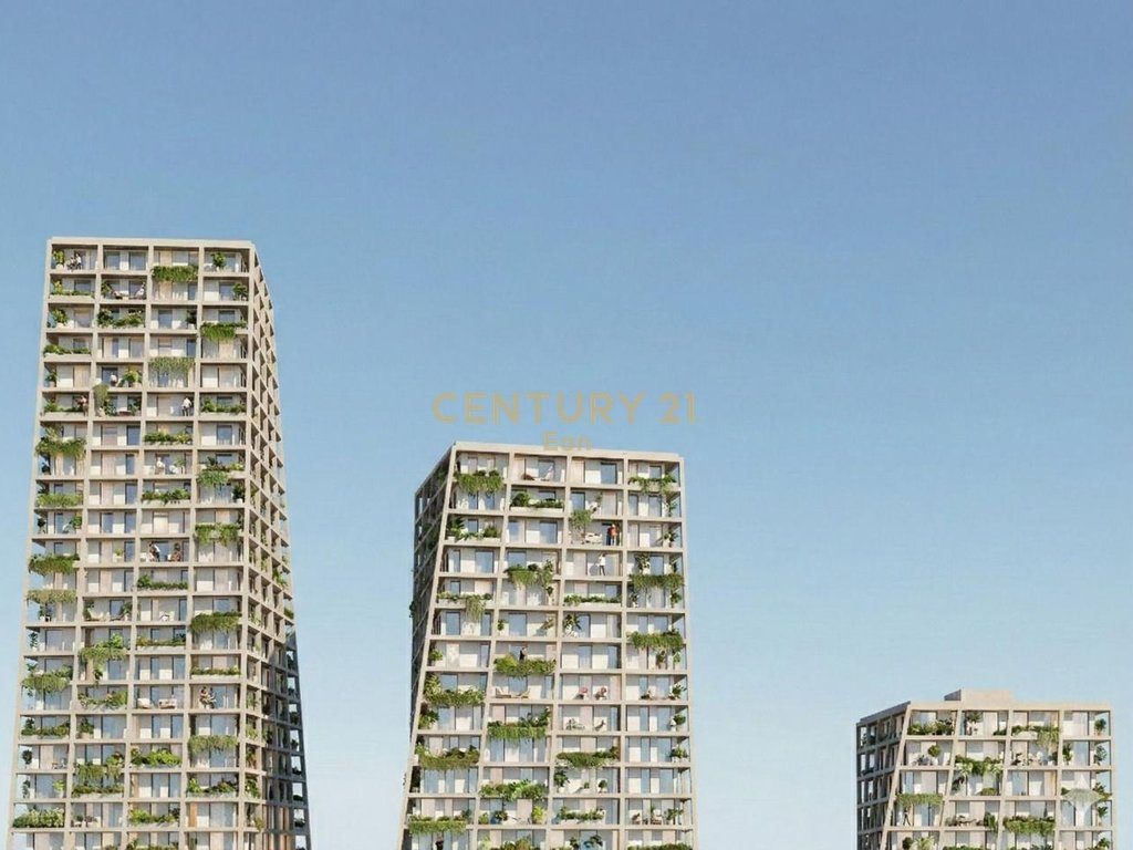 SHITET APARTAMENT 1+1 NE REZIDENCEN 'DESLA TOWER' ME ZONEN E PLAZHIT ! 2