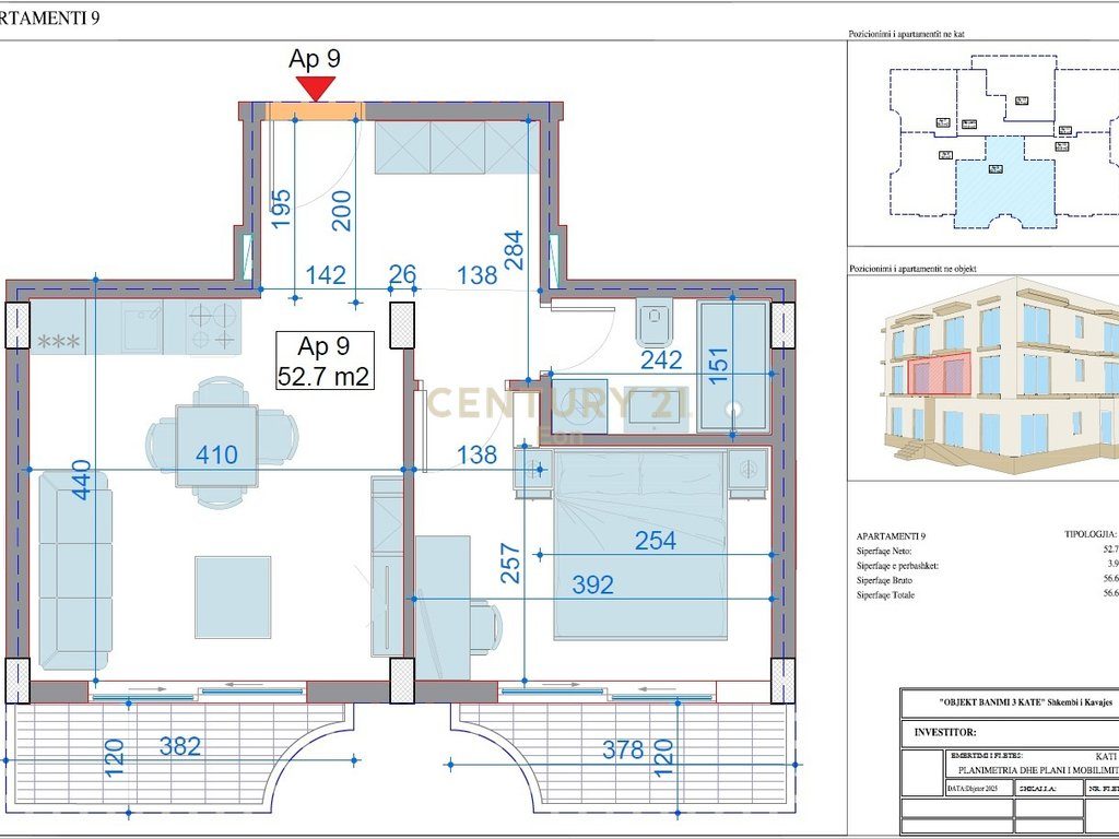 Shitet apartament 1+1 tek Shkembi i Kavajes, Durres! (Mundesi pagese me keste) 3