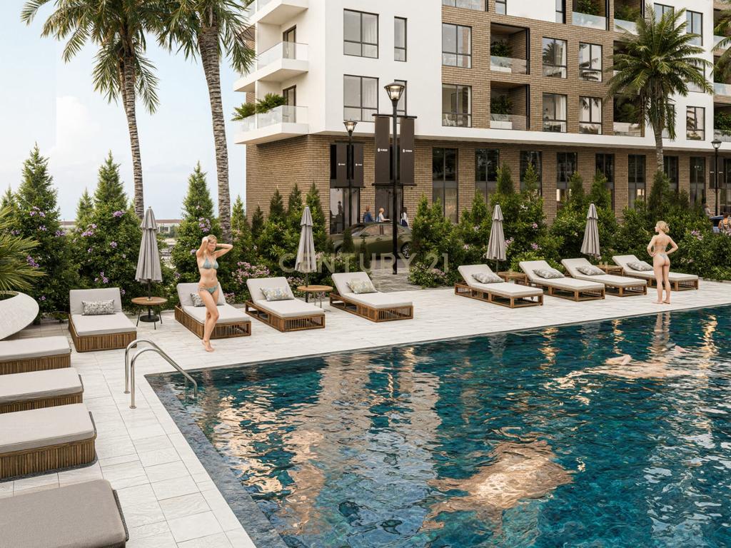 SHESIM APARTAMENT 1+1 KATI 5 TEK "VIZION 2 REZIDENCE" NE GOLEM !